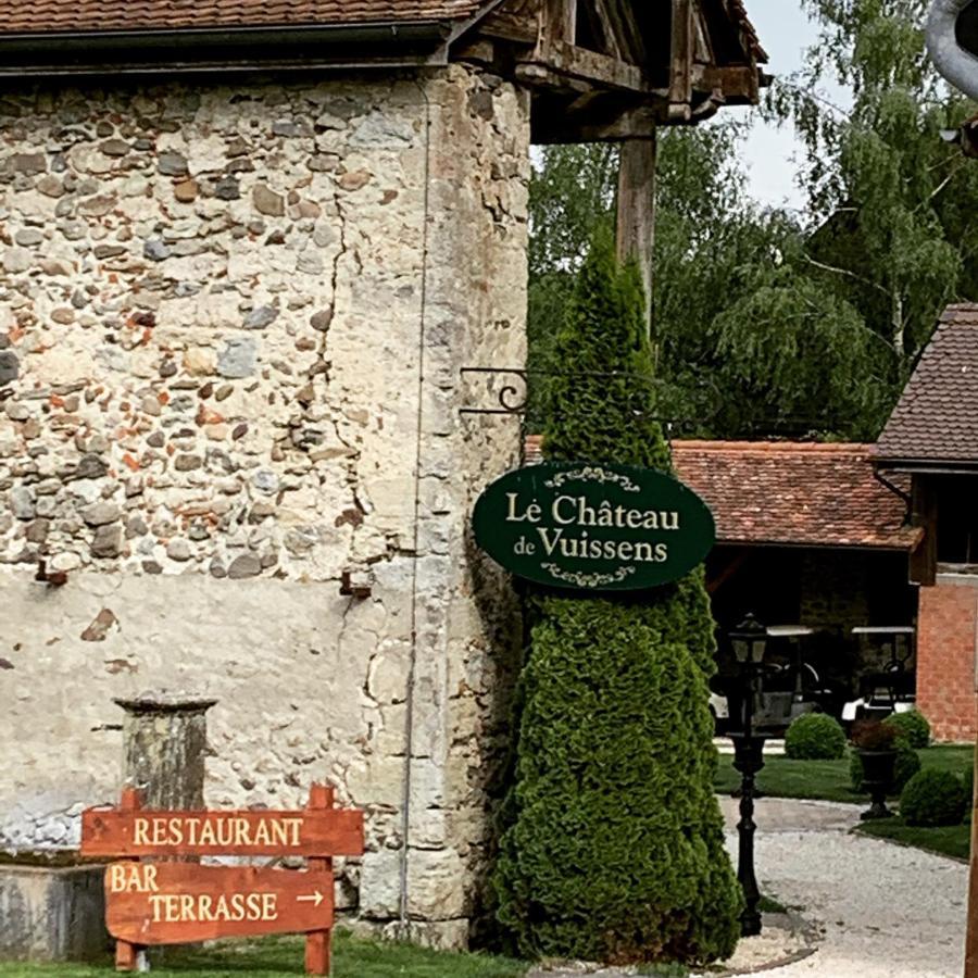 Hotel Le Chateau De Vuissens Exteriér fotografie